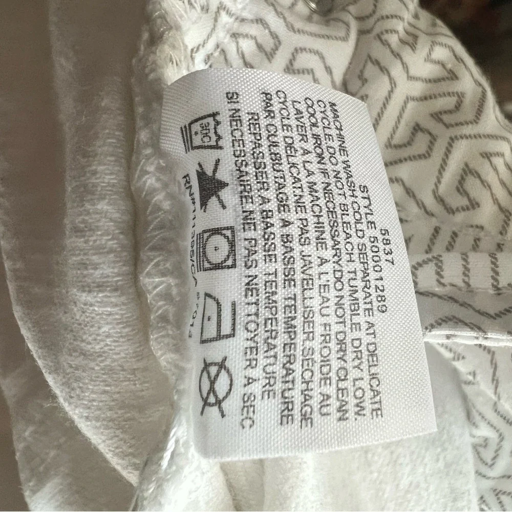 Tory Burch white super skinny Denim Jeans